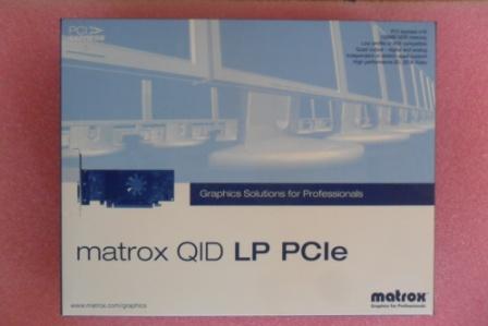 Matrox QID LP PCIe 128MB Display Adapter QID-E128LPAF